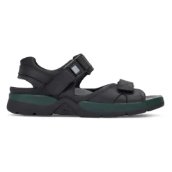 Sandale Homme en Cuir Noir - SHARK FIT