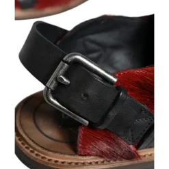 Sandales Chaussures en Cuir de Gazelle