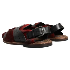 Sandales Chaussures en Cuir de Gazelle