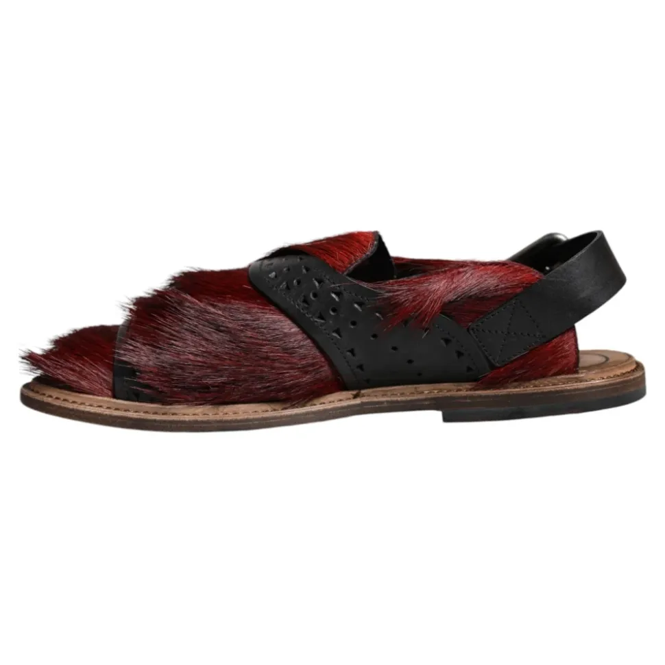 Sandales Chaussures en Cuir de Gazelle