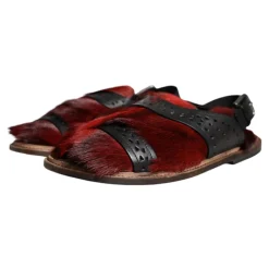 Sandales Chaussures en Cuir de Gazelle