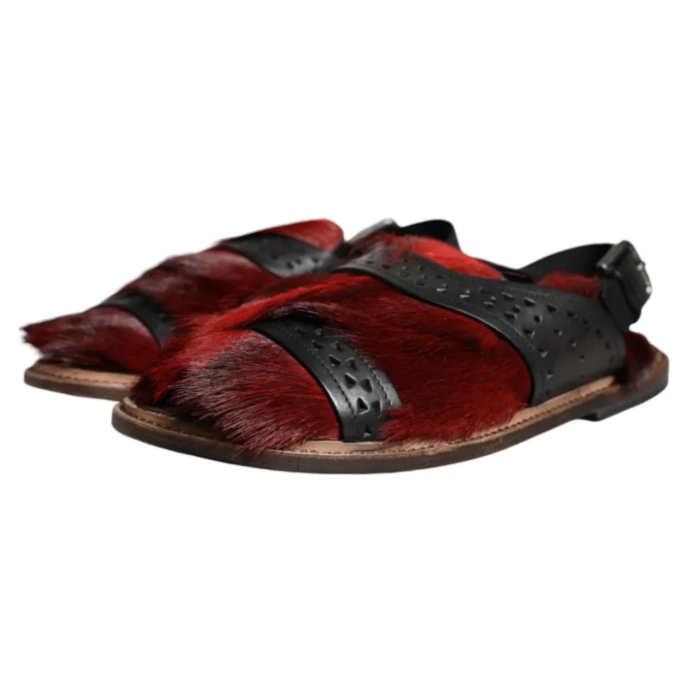 Sandales Chaussures en Cuir de Gazelle