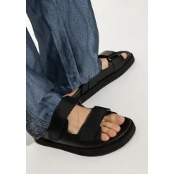 Sandales en cuir