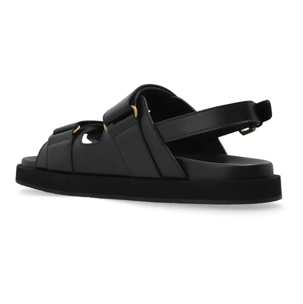 Sandales en cuir