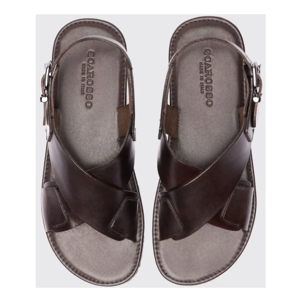 Sandales en cuir italien
