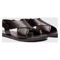 Sandales en cuir italien