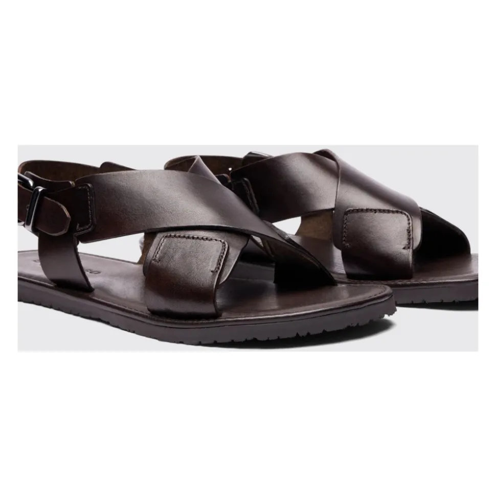 Sandales en cuir italien