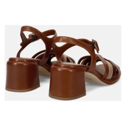 Sandales en Cuir Marron