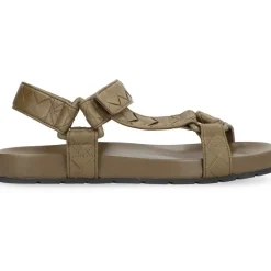 Sandales en Cuir Tissé