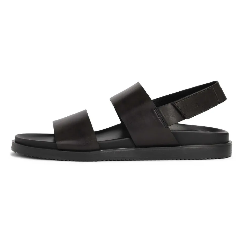 Sandales en cuir à velcro