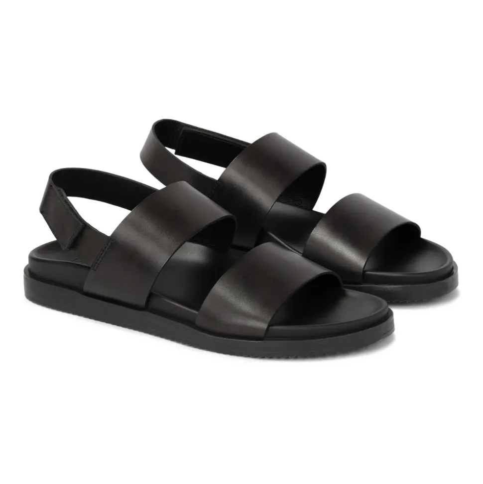 Sandales en cuir à velcro