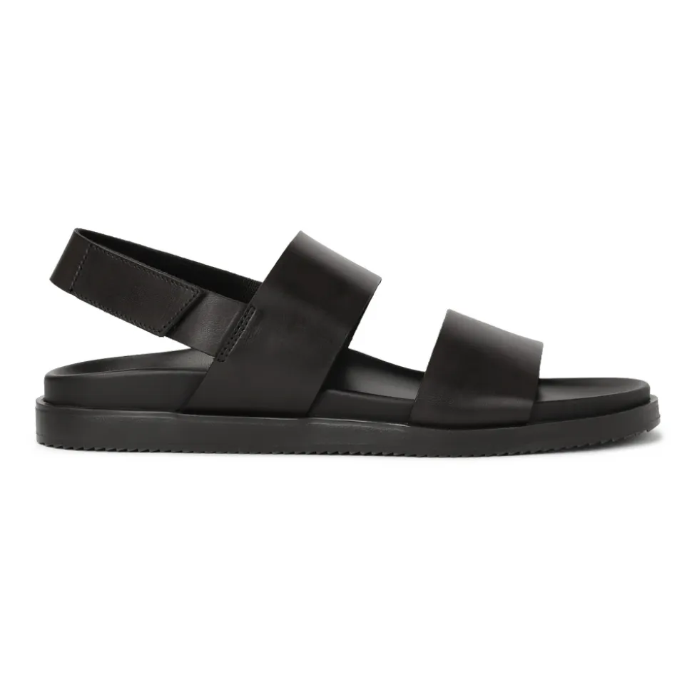 Sandales en cuir à velcro