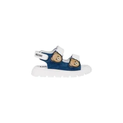 Sandales en denim avec ourson