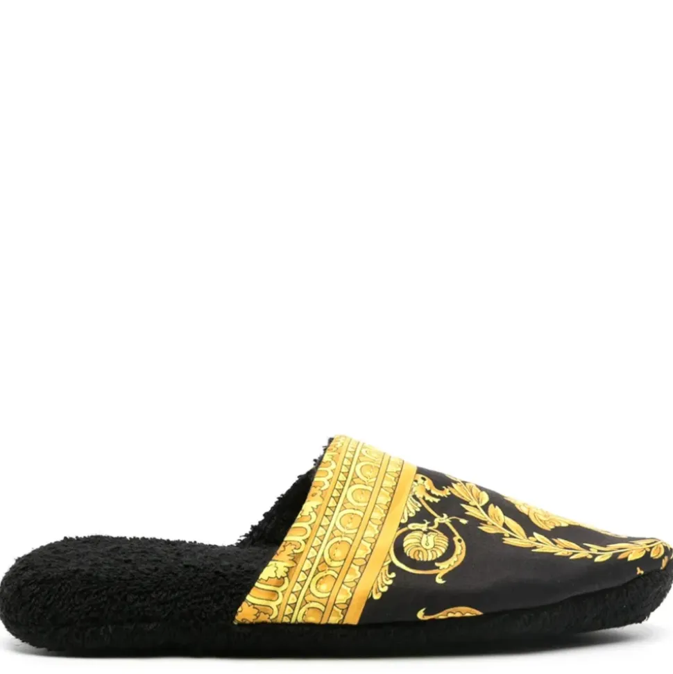 Sandales Noires pour la Maison