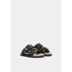 Sandales Noires Tendance pour Enfants