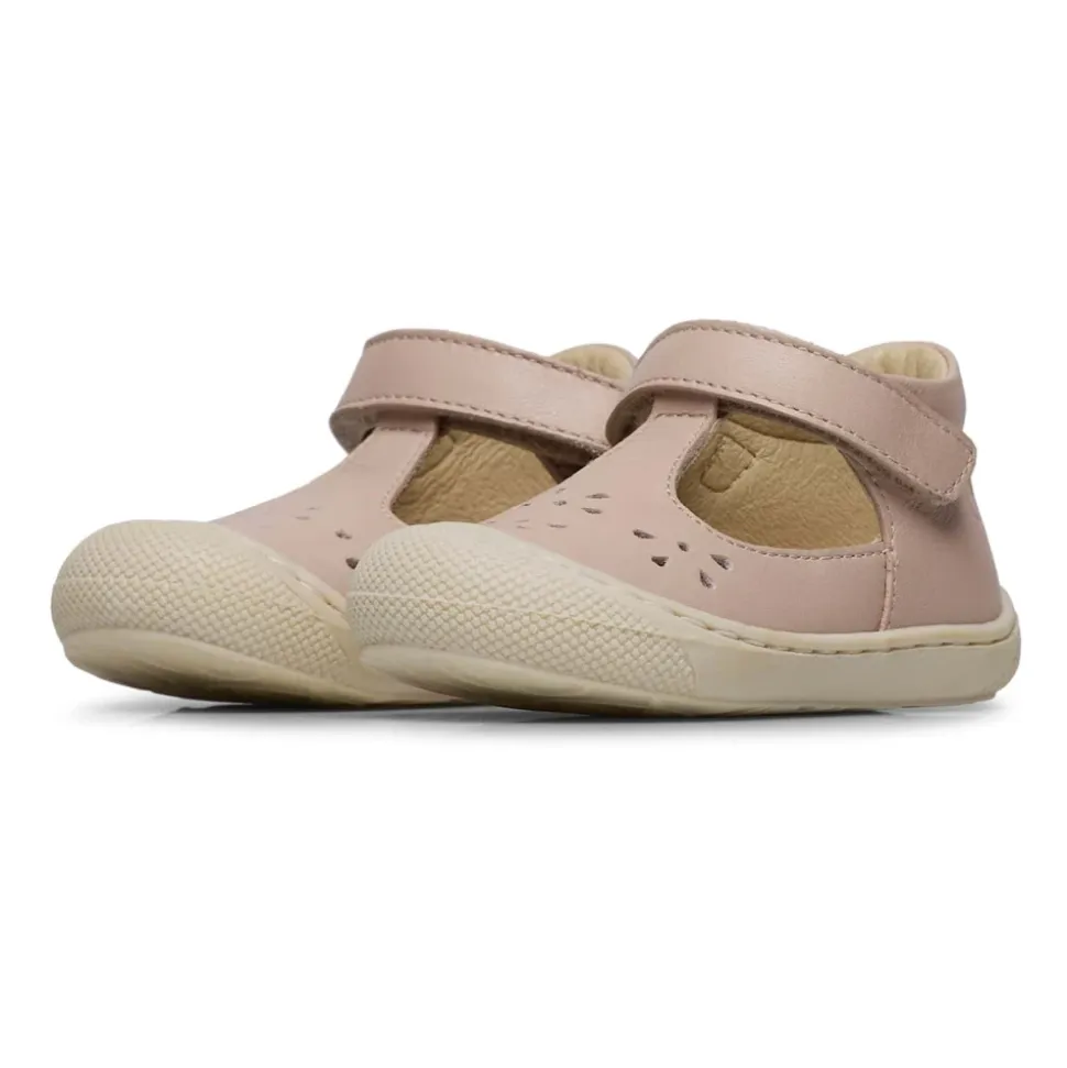 Sandales semi-fermées en cuir INDIS