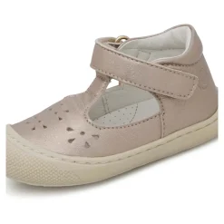 Sandales semi-fermées en cuir laminé INDIS