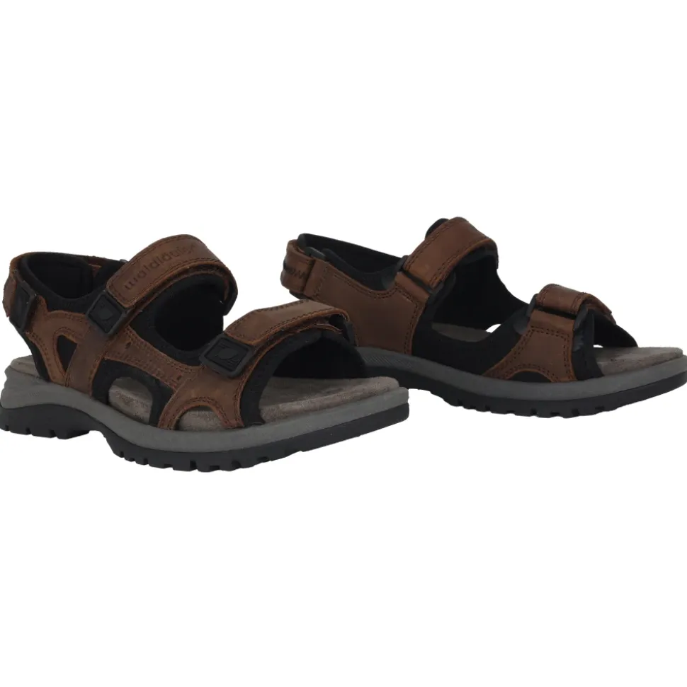 Sandalette homme large - Marron