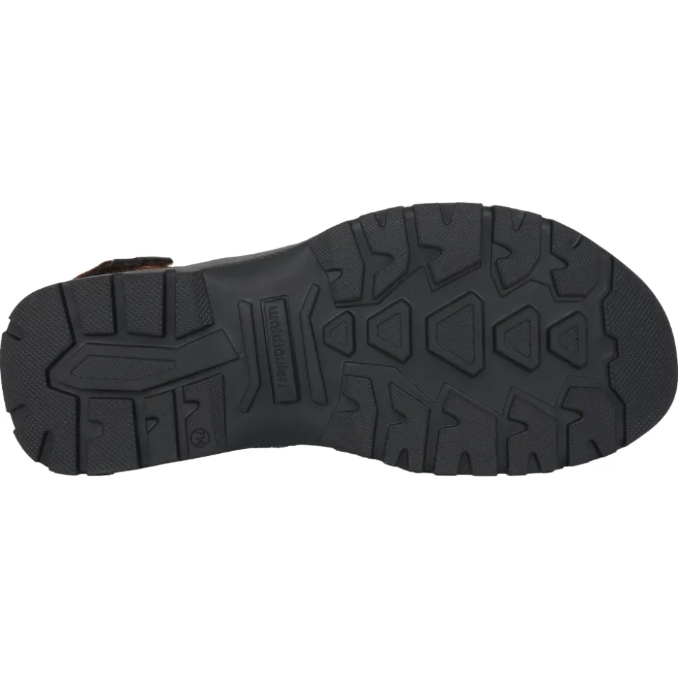 Sandalette homme large - Marron