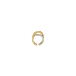 Sculptural Intertwined Open Ring