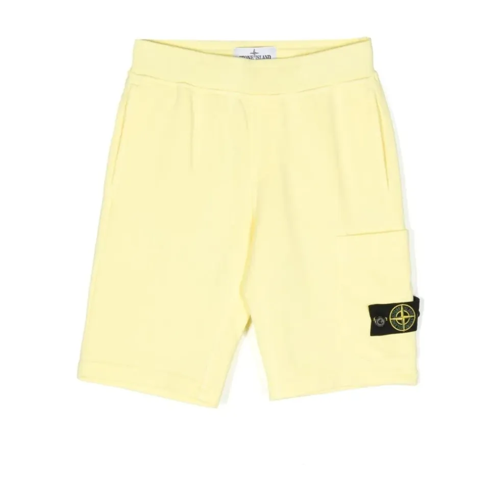 Short de sport jaune vif