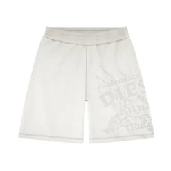 Short motif dévoré effet usé -