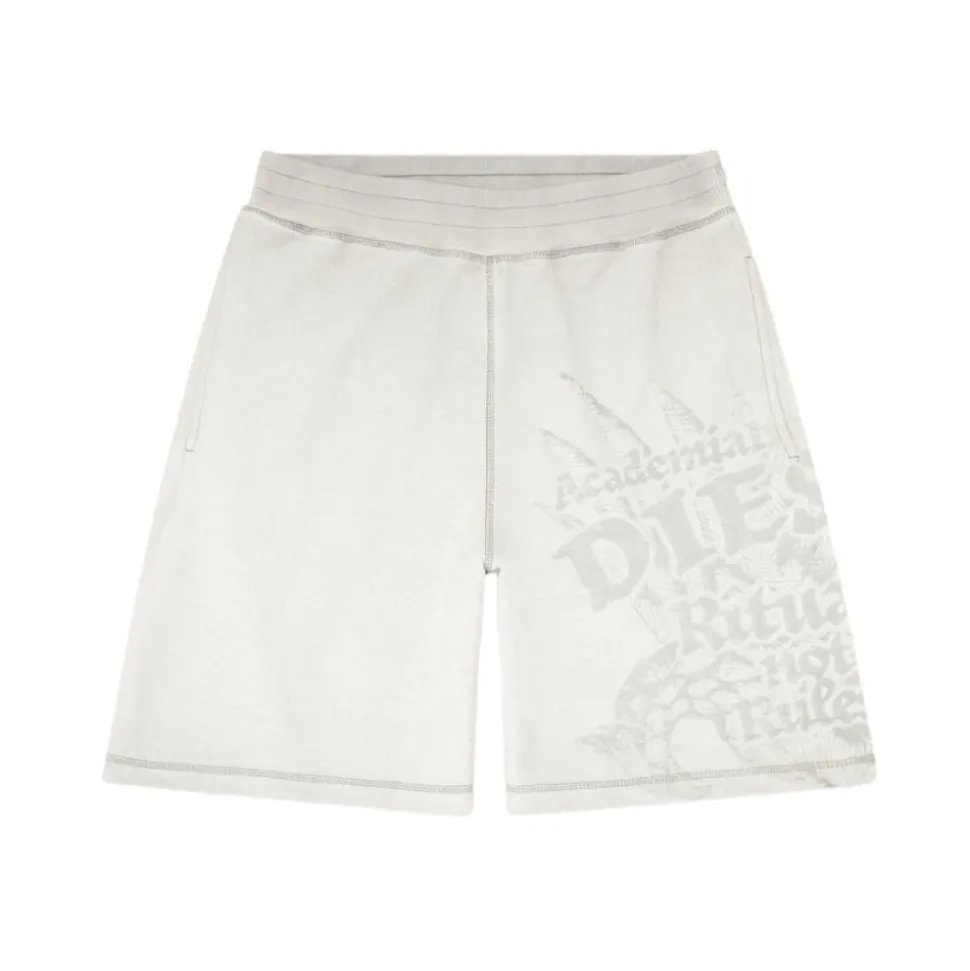 Short motif dévoré effet usé -