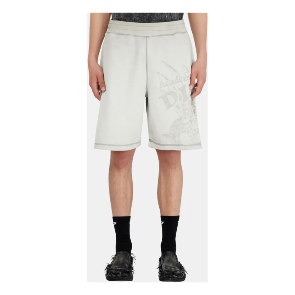 Short motif dévoré effet usé -