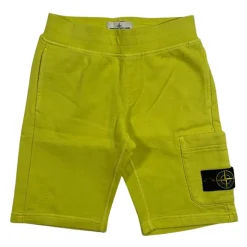 Shorts Bermuda lime avec poches