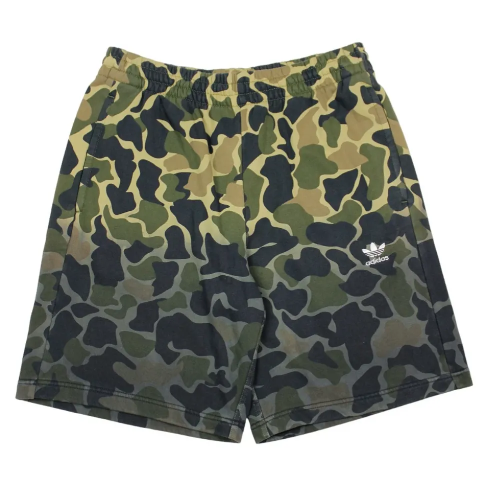 Shorts Camo avec Structure French Terry