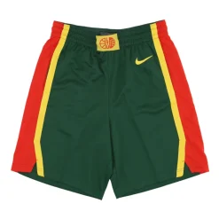 Shorts Équipe de Basket Lituanie Vert/Rouge