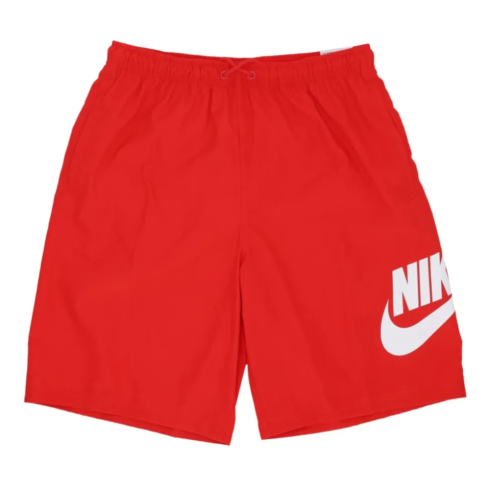 Shorts Tissés Club Rouge/Blanc