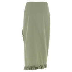 Sina Cotton Midi Skirt
