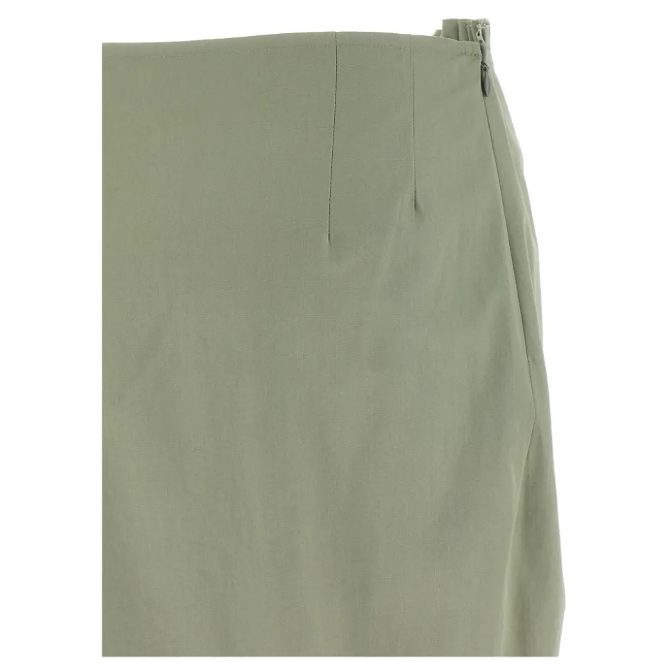 Sina Cotton Midi Skirt