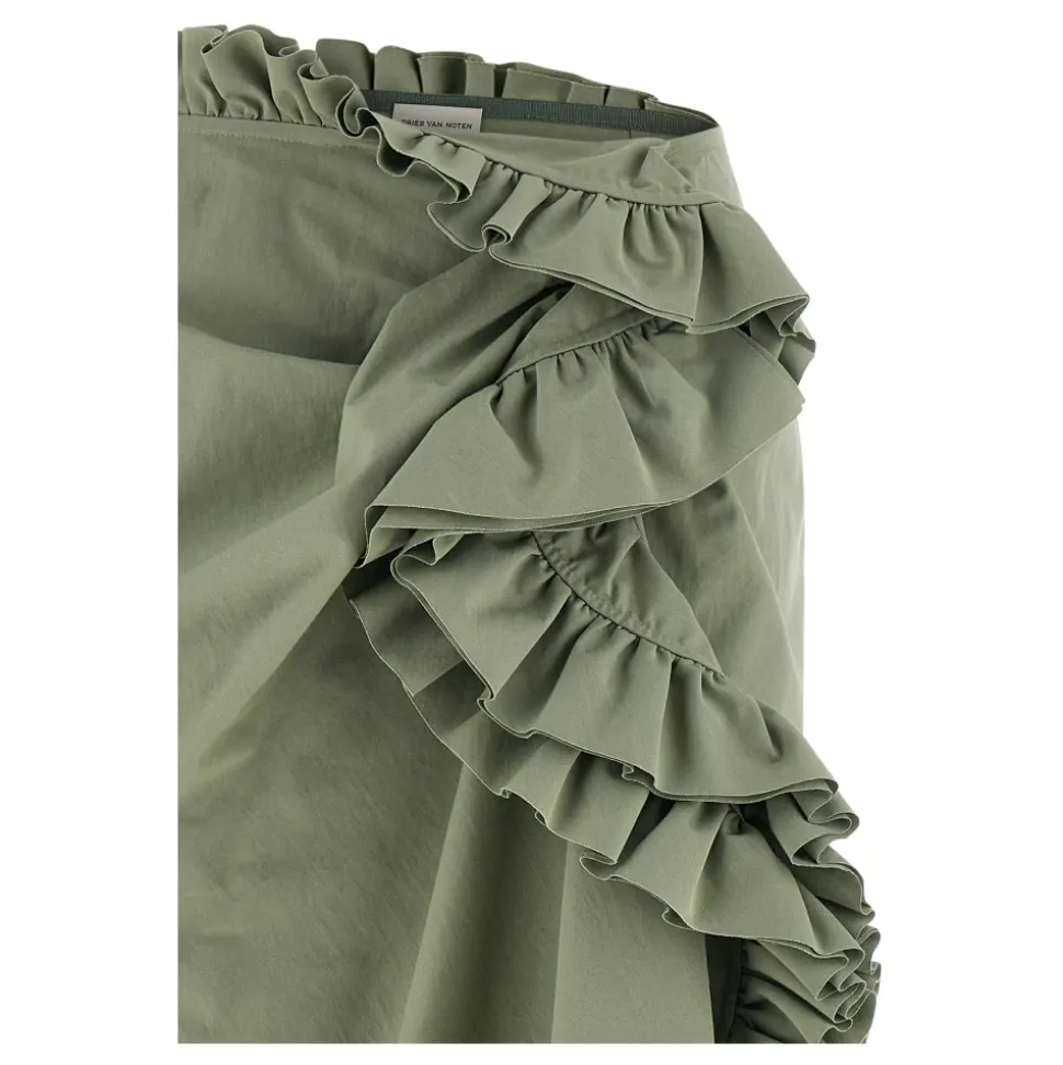 Sina Cotton Midi Skirt