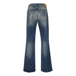 Slashed Boot Cut Jean