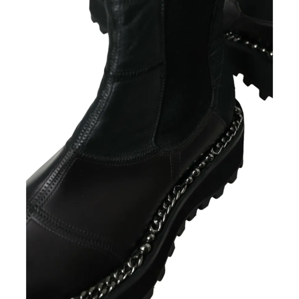 Slip On Stretch Chelsea Boots
