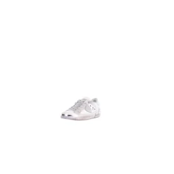 Sneakers avec logo et dessus en cuir