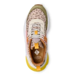 Sneakers en suède et tissu technique
