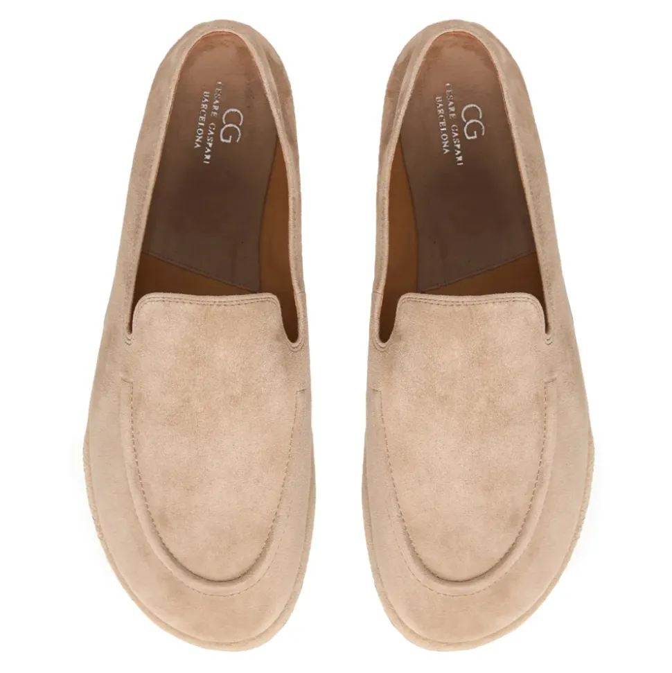 Soft Step Suede Loafers