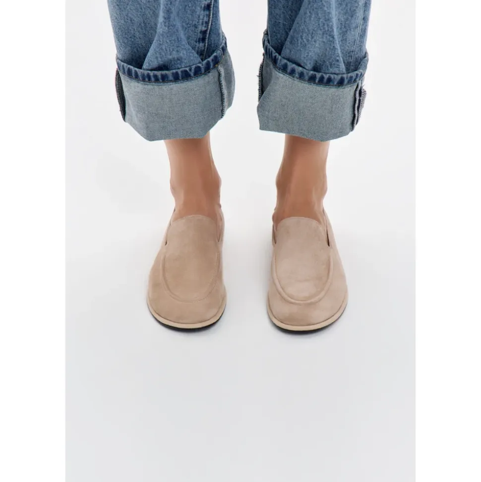 Soft Step Suede Loafers
