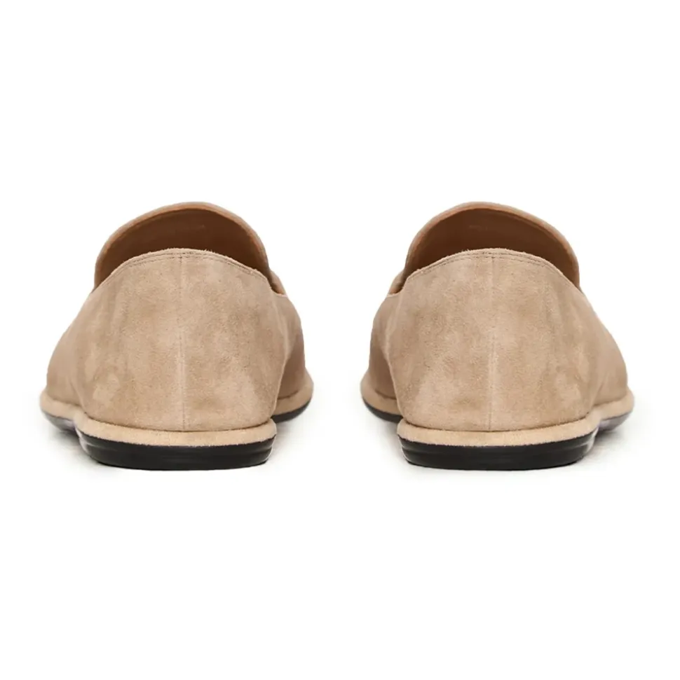 Soft Step Suede Loafers