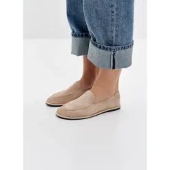 Soft Step Suede Loafers