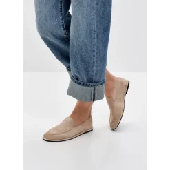 Soft Step Suede Loafers