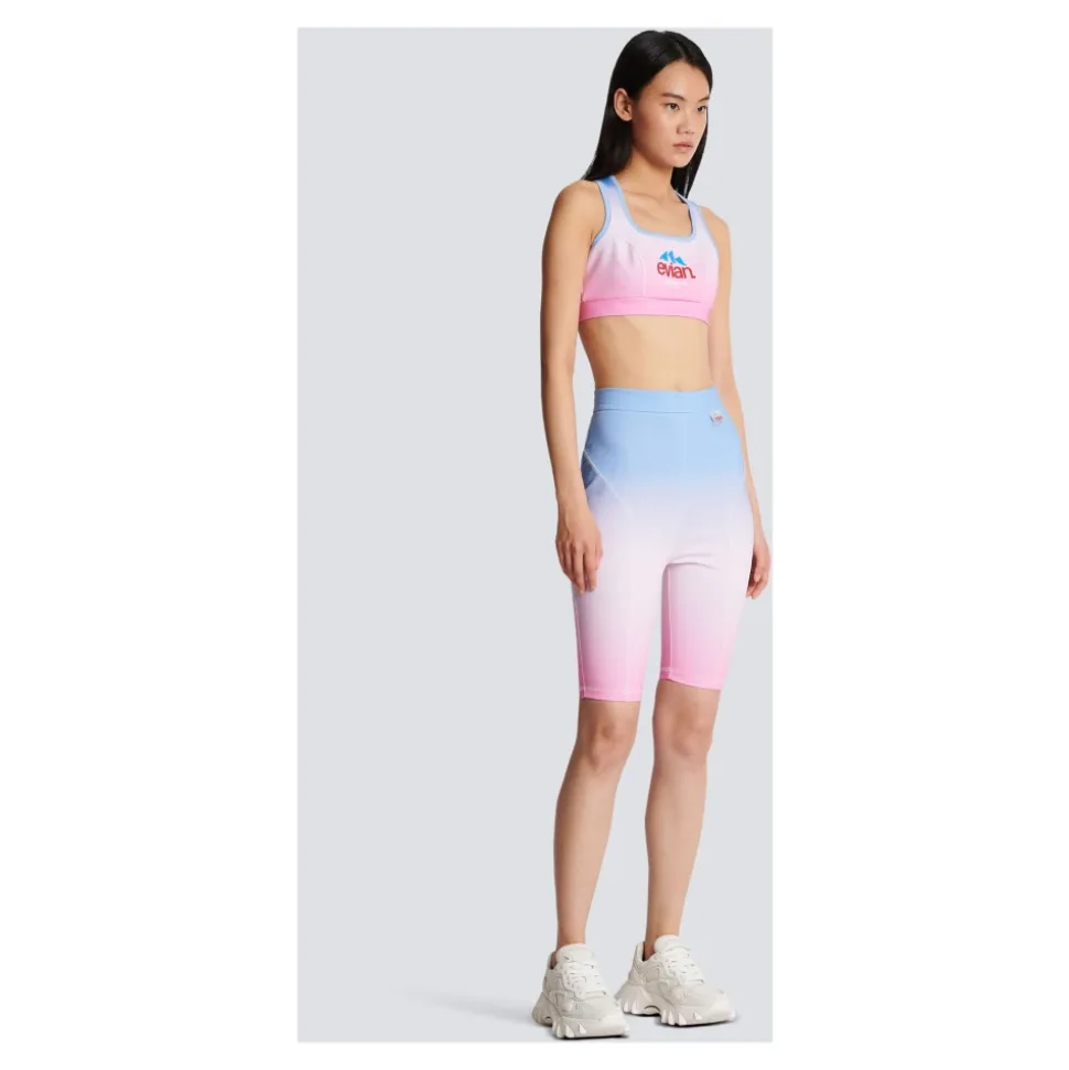 Soutien-gorge de sport à logo imprimé