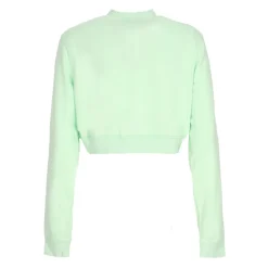 Sportswear Sweat léger raccourci Vert