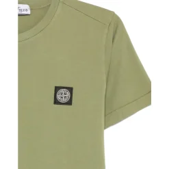 STONE ISLAND KIDS T-shirts et Polos Vert