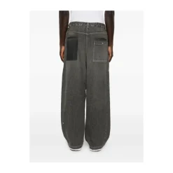 Stripe Patchwork Jeans