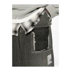 Stripe Patchwork Jeans