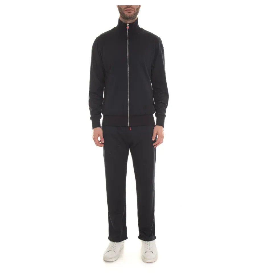 Survêtement de sport avec fermeture éclair Pantalon doux